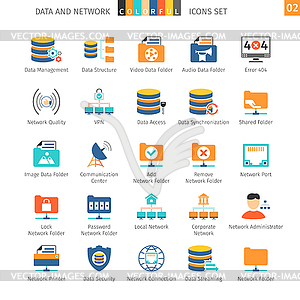 Networks Set 0 - vector clip art