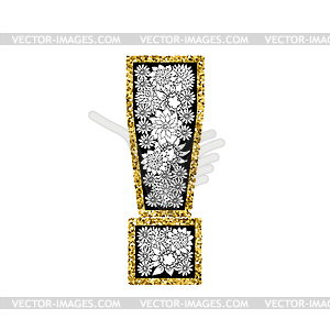Alphabet design. Figure - vector clip art