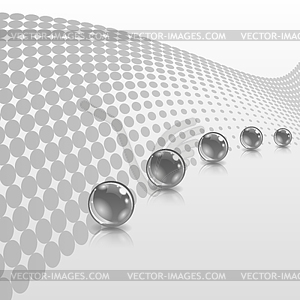 Concept with ball - vector EPS clipart