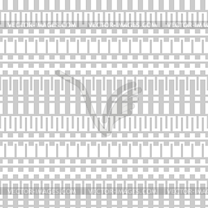 Seamless geometric light gray lattice pattern - white & black vector clipart