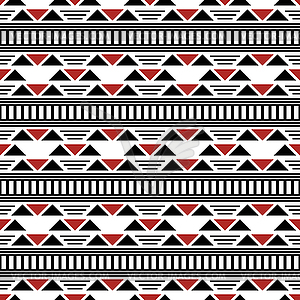 Seamless modern contrasty pattern of lines, - vector image