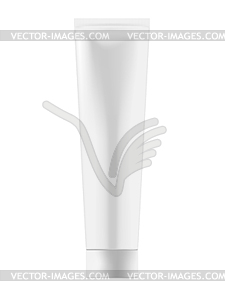 Cosmetic tube , mock up - vector image