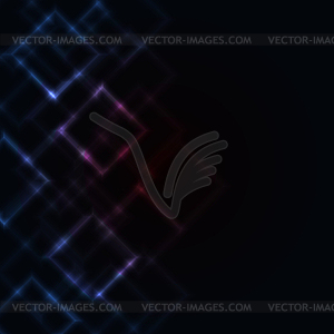 Abstract luminous background. Vector illustration. - vector image