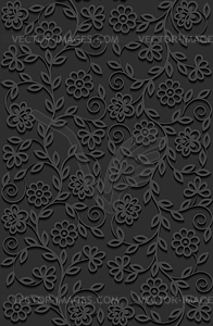 Seamless floral pattern. Vector illustration. - vector clip art