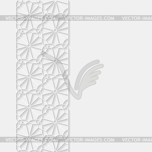 Abstract background with traditional ornament. - vector EPS clipart