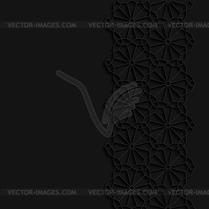 Abstract background with traditional ornament.  - vector clipart