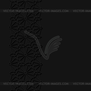 Abstract background with traditional ornament - vector image
