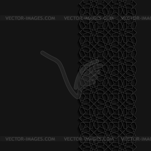 Abstract background with traditional ornament.  - vector clipart / vector image