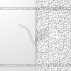 Abstract background with traditional ornament.  - vector clipart