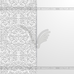 Abstract floral background - vector clipart