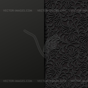 Abstract floral background - vector clip art