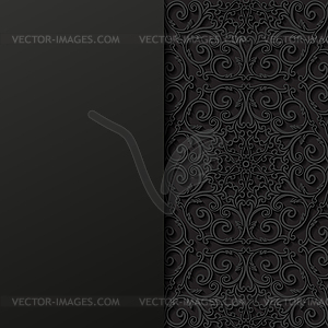 Abstract floral background - vector clipart