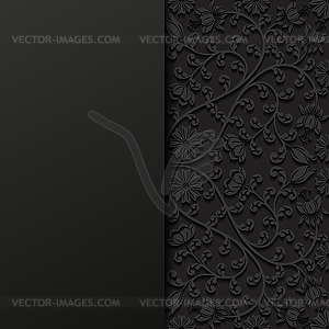 Abstract floral background - vector EPS clipart