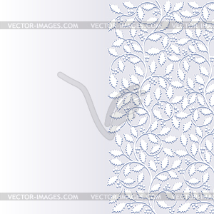 Абстрактный цветочный фон с Холли - векторный клипарт / векторное изображение