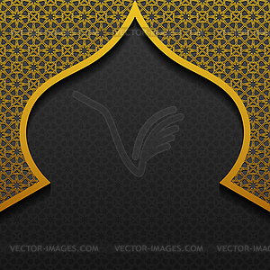 Background with traditional ornament - vector clipart