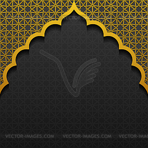 Background with traditional ornament - royalty-free vector image