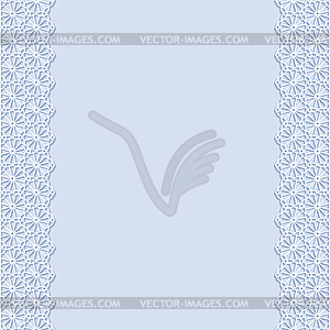 Background with traditional ornament - vector clipart / vector image