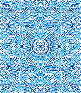 Seamless pattern with traditional ornament - vector image