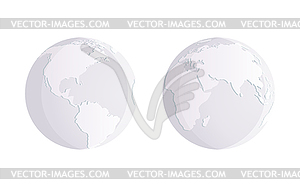 Planet Earth - vector clip art