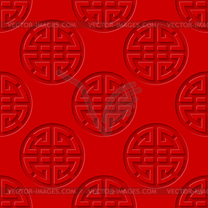 Traditional Chinese seamless pattern - vector image