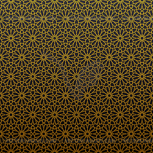 Background with decorative traditional ornament - vector clip art