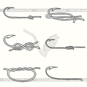 fishing hook with line clip art