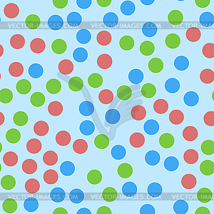 Polka Dots Seamless Texture. seamless pattern - vector clipart