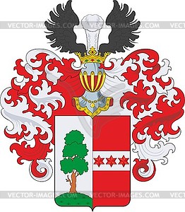 Walter family coat of arms (#2) - vector clipart