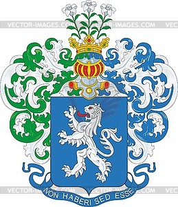 Schulz family coat of arms (#2) - vector image