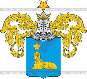 Skrytomir - Polish family coat of arms - vector image