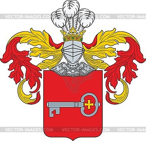 Зборовский - польский фамильный герб - клипарт в формате EPS