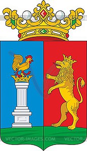 Dyakov family coat of arms - vector image