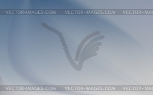 Heavenly blue azure background with soft folds - vector clipart