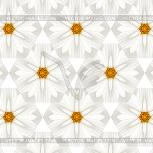 Joyful Sunny spring bright cheerful pattern - vector clipart