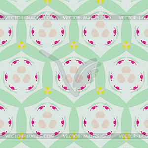 Cute abstract neon feminine pattern for textiles - vector image