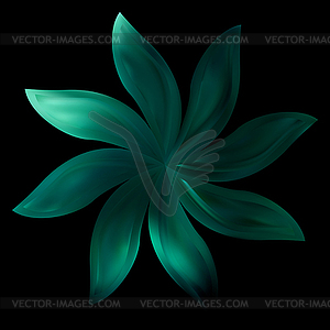 Ethnical Egyptian precious emerald pattern. - vector clipart