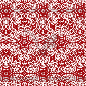 Primitive abstract Paisley pattern - vector clipart