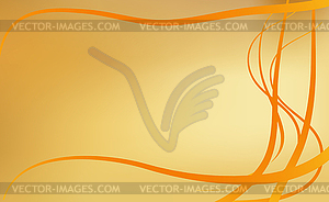 Elegant yellow silk background shimmers with light - vector EPS clipart