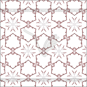 Primitive simple pink modern pattern - vector image