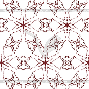 Primitive simple pink modern pattern - vector clipart