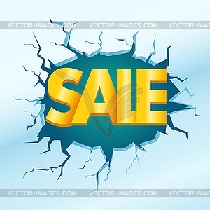 Shopping special offer template - vector clip art