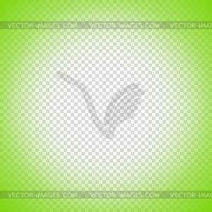 Opacity background design template - vector image