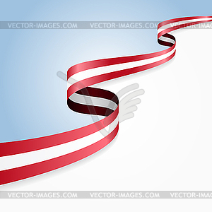 Austrian flag background. - vector clipart