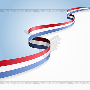 Luxembourg flag background.  - vector clipart