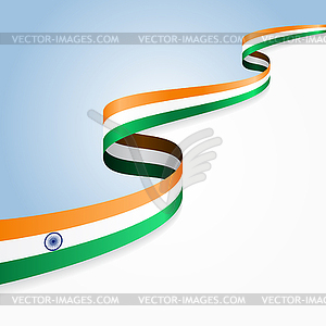 Indian flag background.  - vector clipart