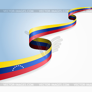Venezuelan flag background. - royalty-free vector image