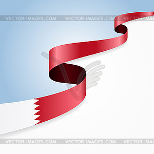 Bahrain flag background.  - vector image