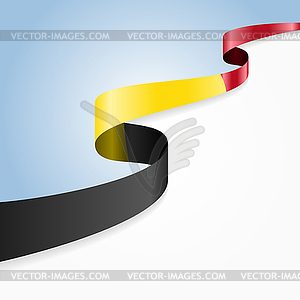 Belgian flag background. - vector clipart
