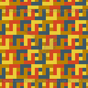 Retro geometric seamless pattern.  - royalty-free vector image