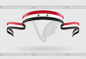 Syrian flag background.  - vector image